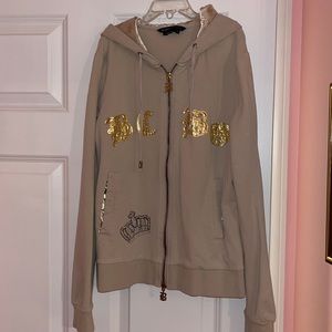 Authentic BCBG MAXAZRIA zip up hoodie